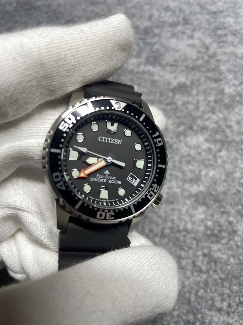 Citizen Promaster EO2020-08E Eco-Drive Black Watch Used