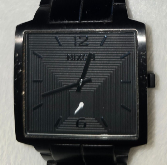 Nixon Watch – The District – In The Game Watch – Black – 100M Stainless – 11I