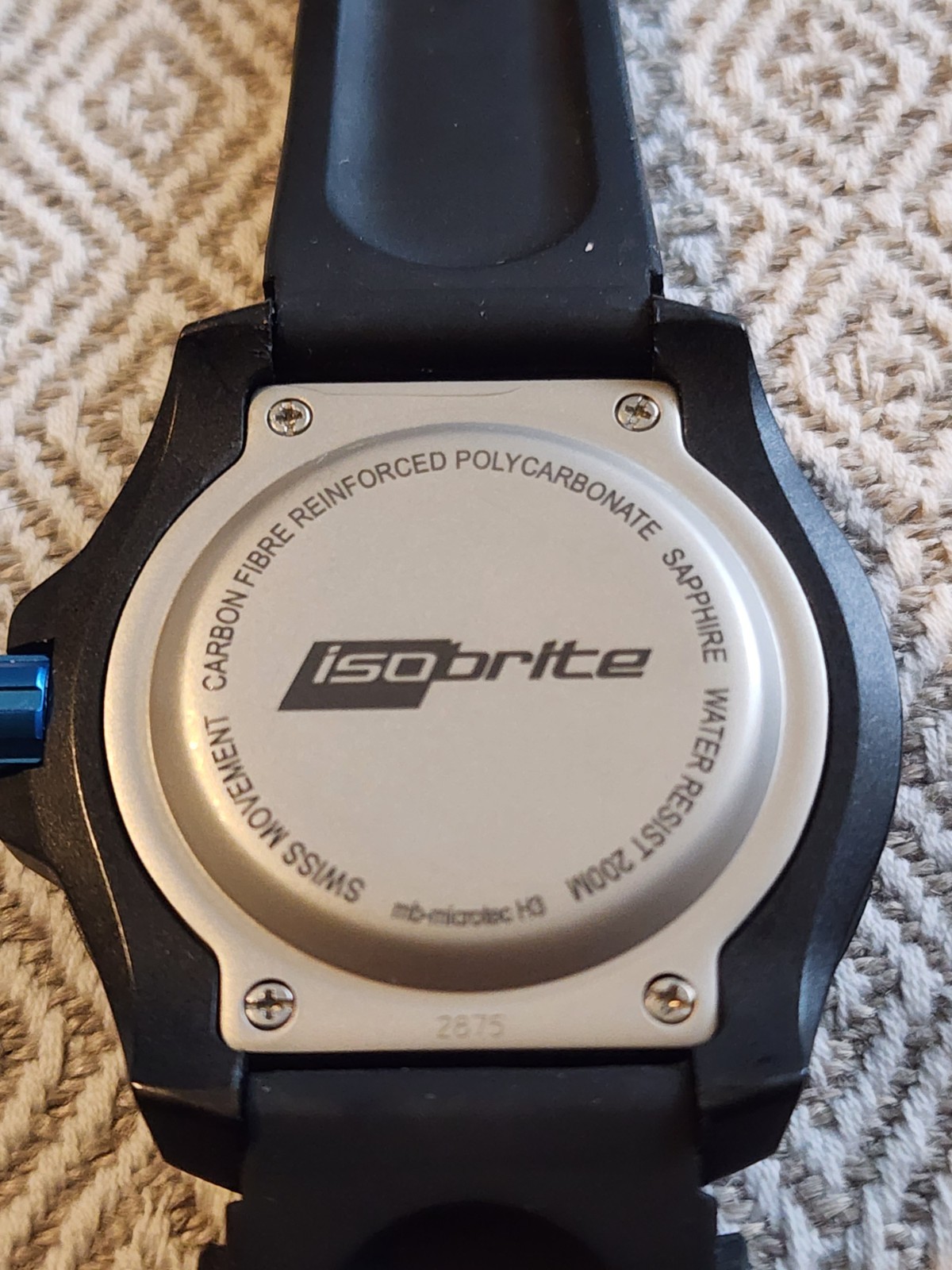 Armourlite Isobrite Blue Dial Watch with T-100
