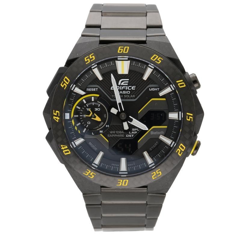 CASIO EDIFICE WINDFLOW Tough Solar ECB 2200YRC 1A9JF Rank A 78