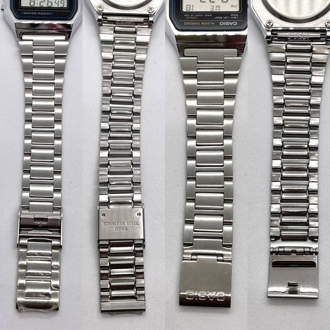 N/MINT Casio A158W Vintage Digital Alarm Chronograph Watch Authentic From Japan