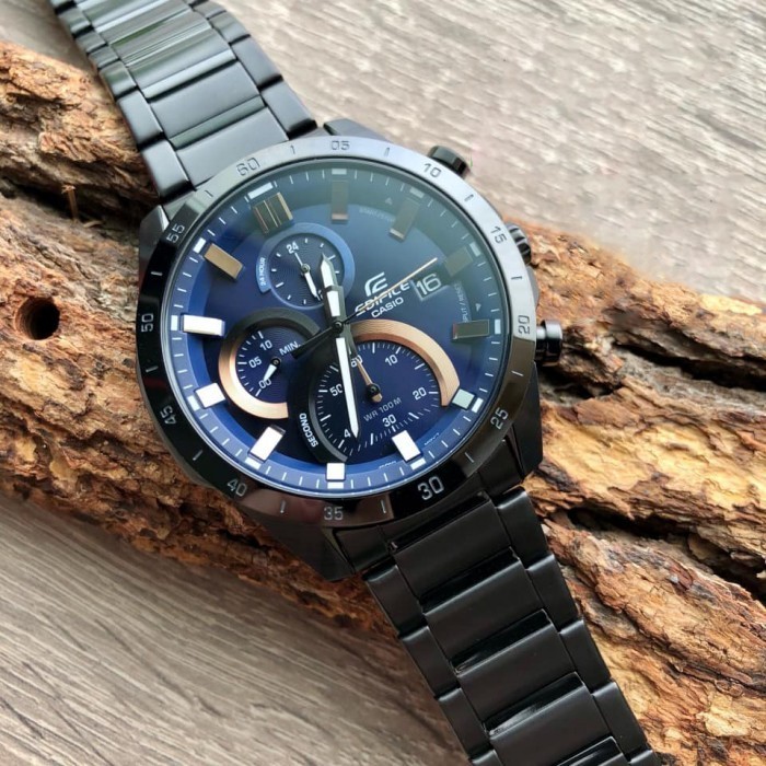 Casio Edifice EFR-571DC-2AVUDF Men’s Chronograph Blue Dial Stainless Steel Watch