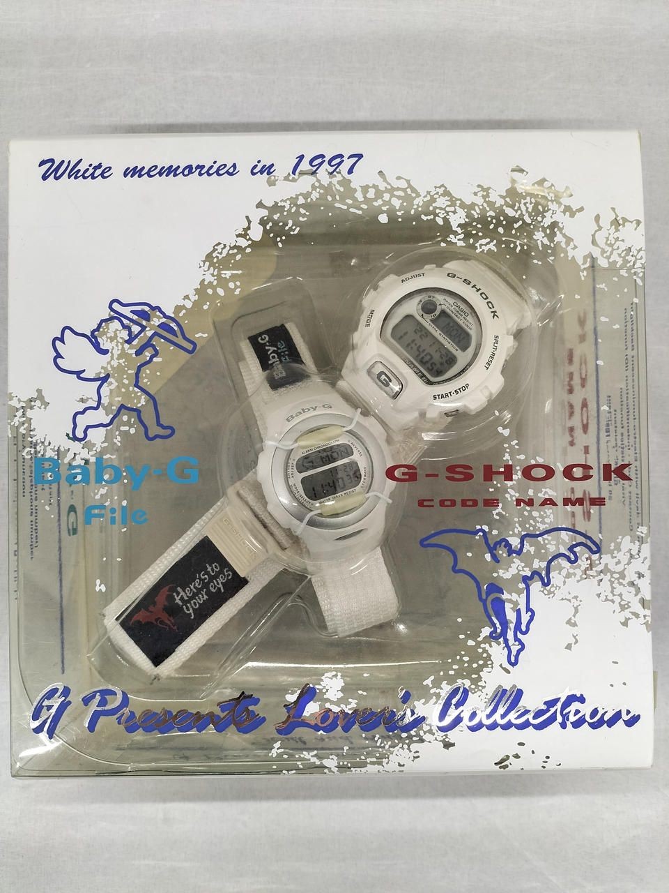 CASIO Rubber’s Collection Pair Watch Bg-097dw-6697 Used