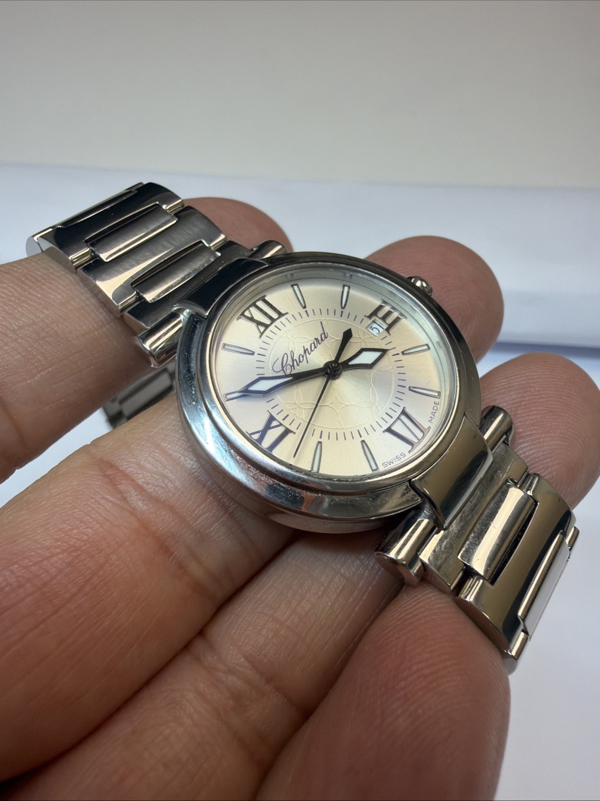 Chopard Imperial 28mm Silver Dial Women’s Watch – 8541