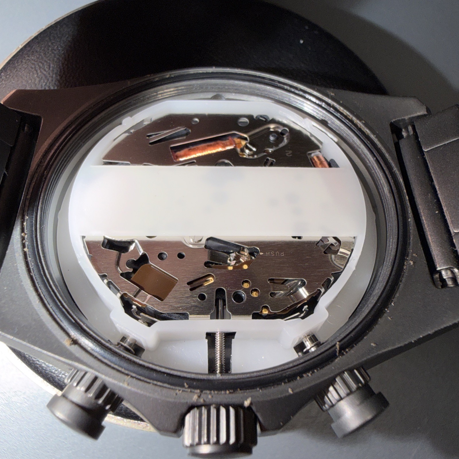 Scuderia Ferrari Pilota Evoluzione 5 BAR Black Quartz Watch
