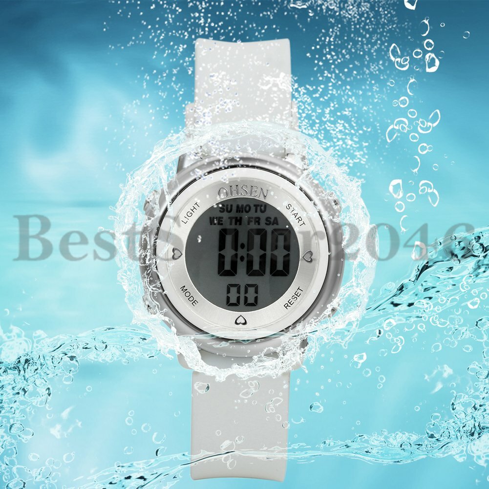 Kid Wrist Watch LED Digital Multi Function Alarm Date Waterproof Child Xmas Gift