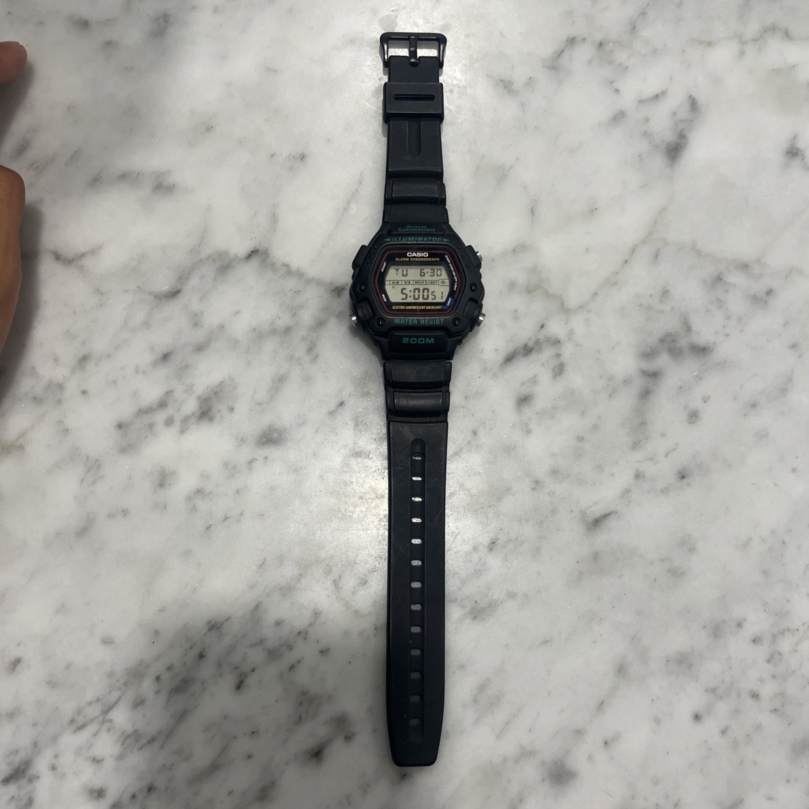Casio DW 290 Illuminator Overseas Model Digital Watch