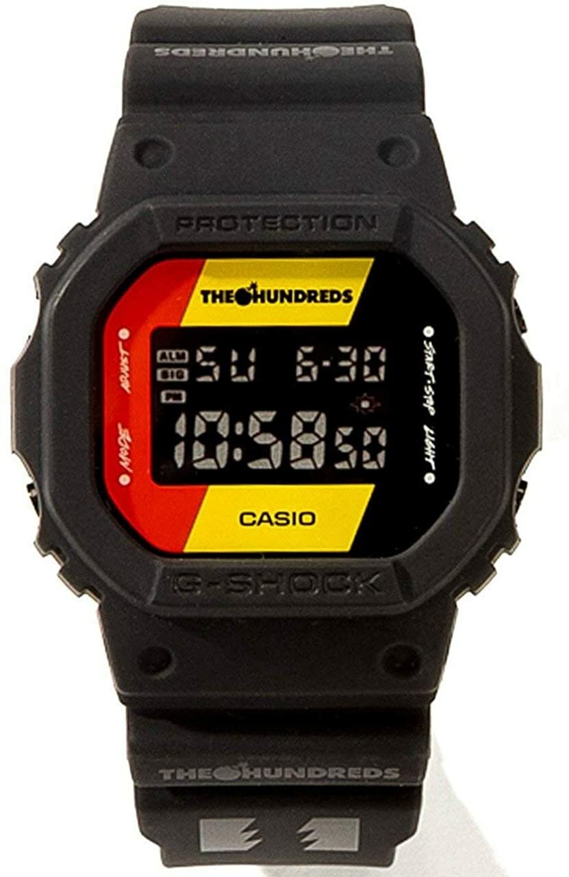 New G-shock DW5600HDR-1 “The Hundreds” Limited Edition Black Watch