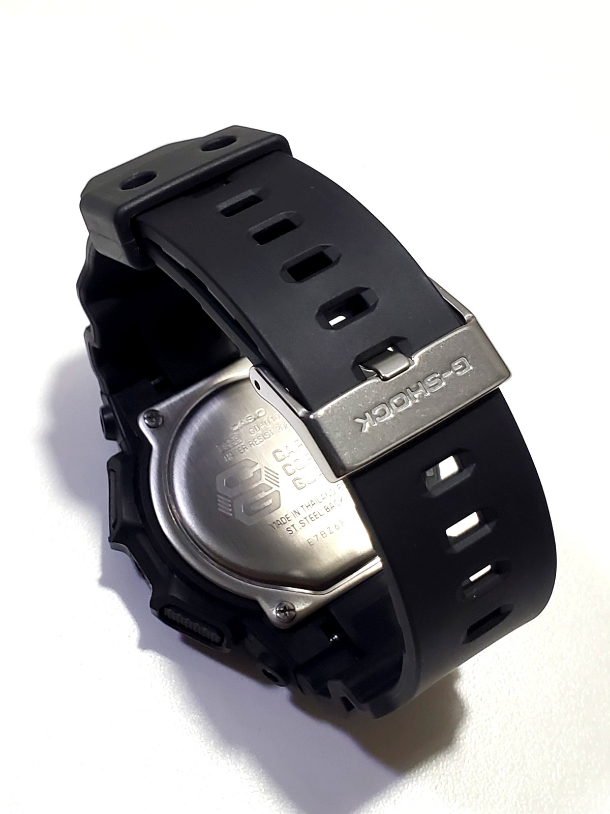 CASIO G-SHOCK GD-010 World Time Black Digital Watch Bio-Based Resin