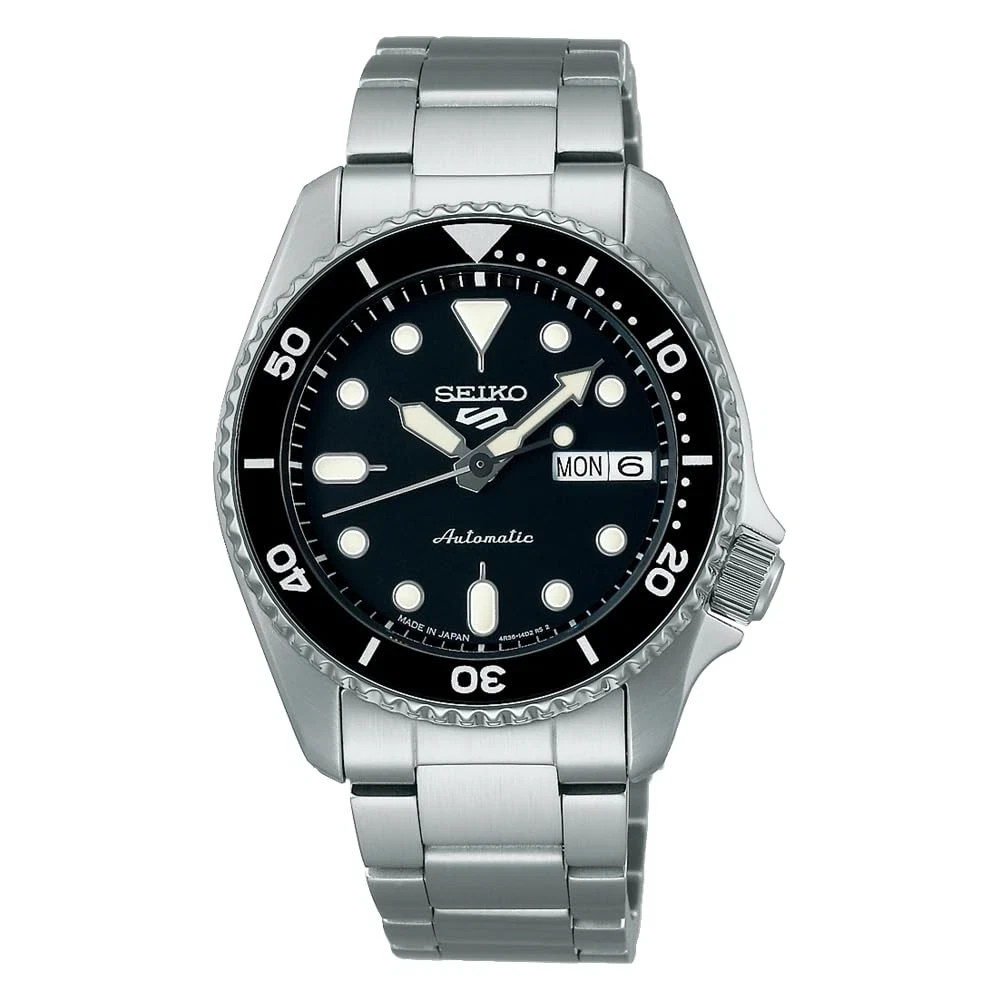 SEIKO SBSA225 Watch 5 Sports SKX Mid-size “Sports Style” Men’s Silver NEW