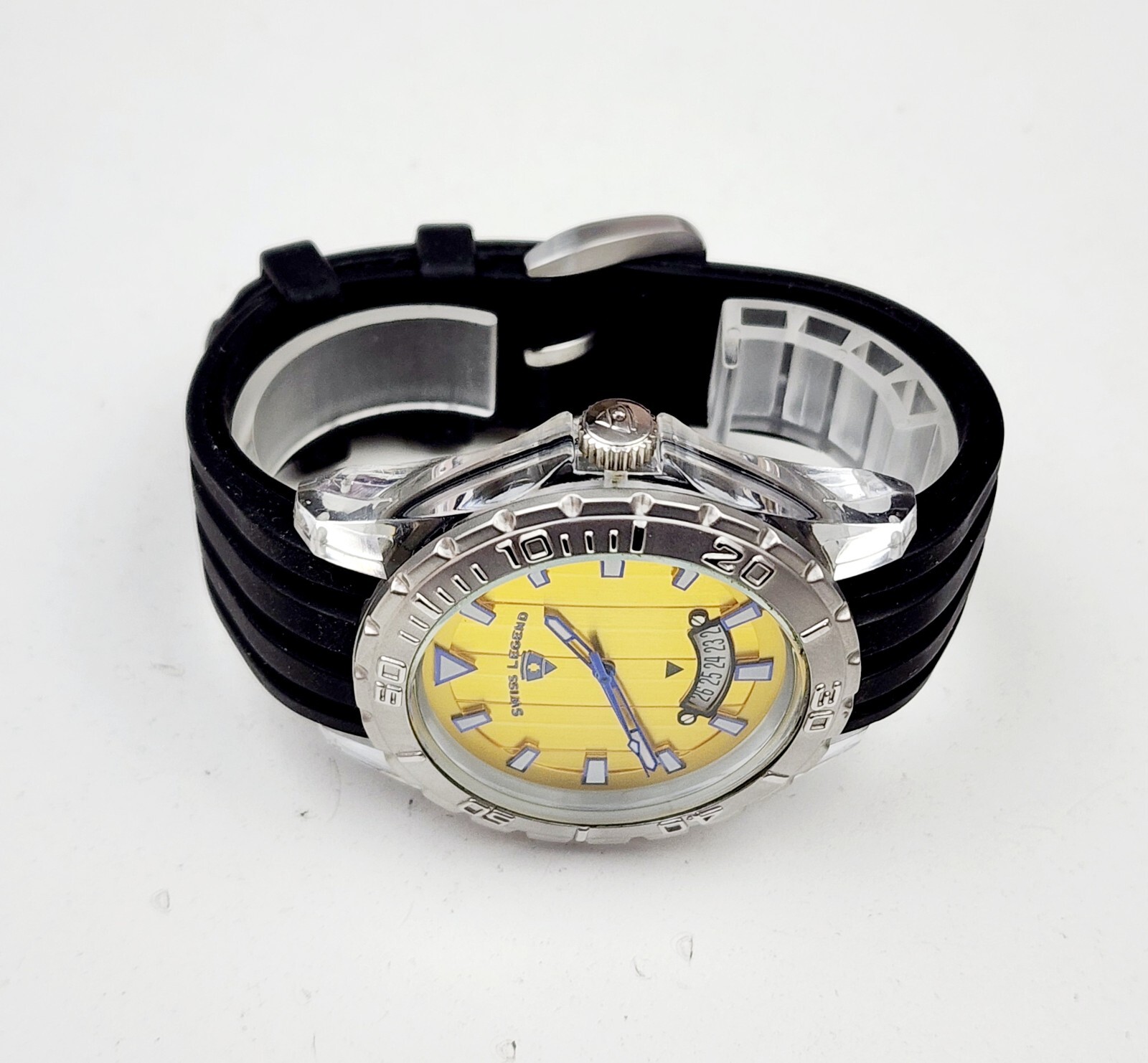 Men’s Watch SWISS LEGEND. Acrylic Case. Swiss Movement