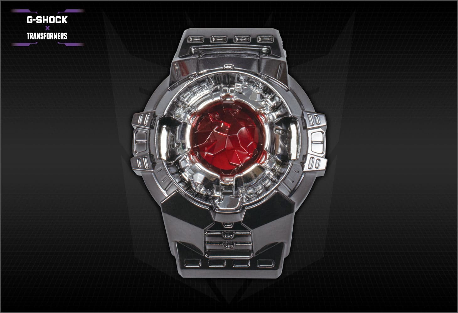 G-SHOCK × TRANSFORMERS Master Nemesis Prime Resonant Mode DW5600TF19-1JR