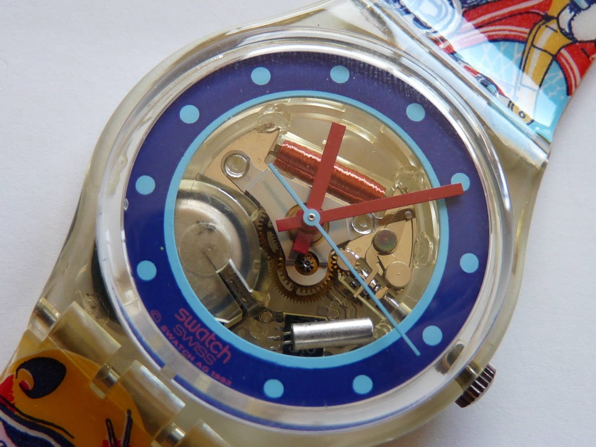 Unused battery replaced Swatch Regular model Swatch 1993 Tin Toy Product