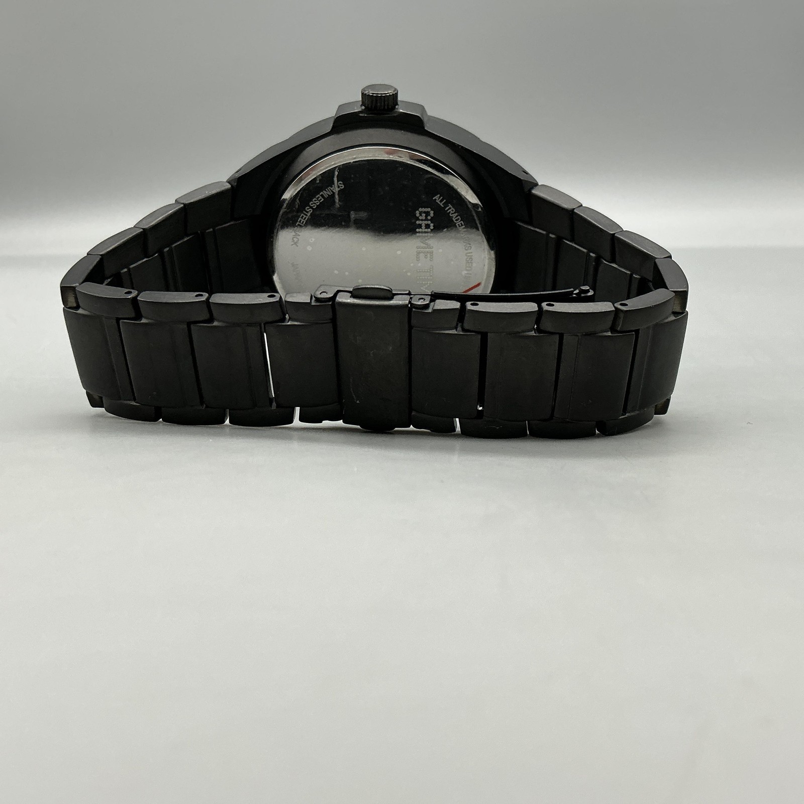 Game Time Green Bay Packers Mens Watch 43mm Black Dial Tachymeter New Battery 8″