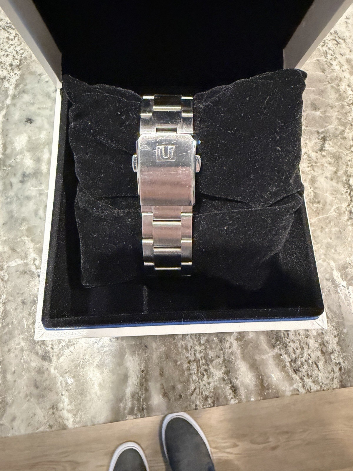 Seiko Presage SSK009 Men’s Automatic GMT Watch Blue Dial SS Bracelet 40.5mm