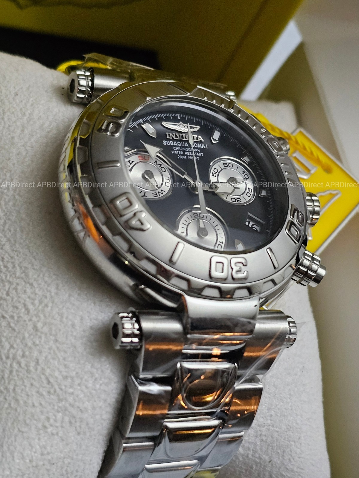 Invicta – Subaqua Noma I – Swiss Z60 Limited Edition #605 Silver BLK mens watch