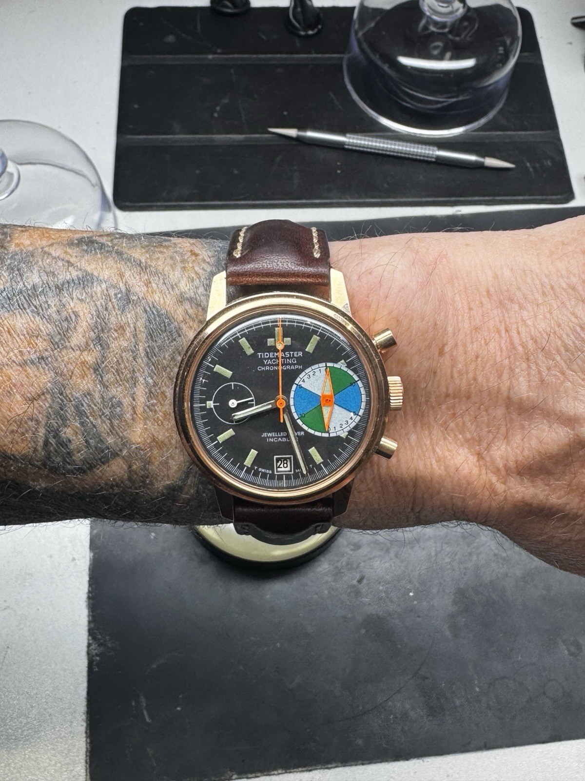 Bespoke Valjoux 7734 Yachting Chronograph