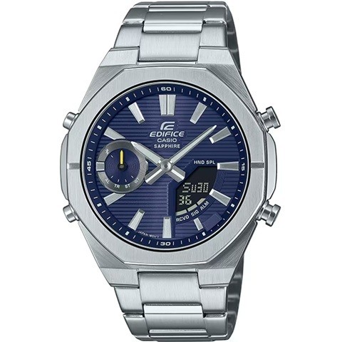 brand new Casio EDIFICE Edifice ECB S10YD 2AJF Smartphone Link Blue Dial Slim 10
