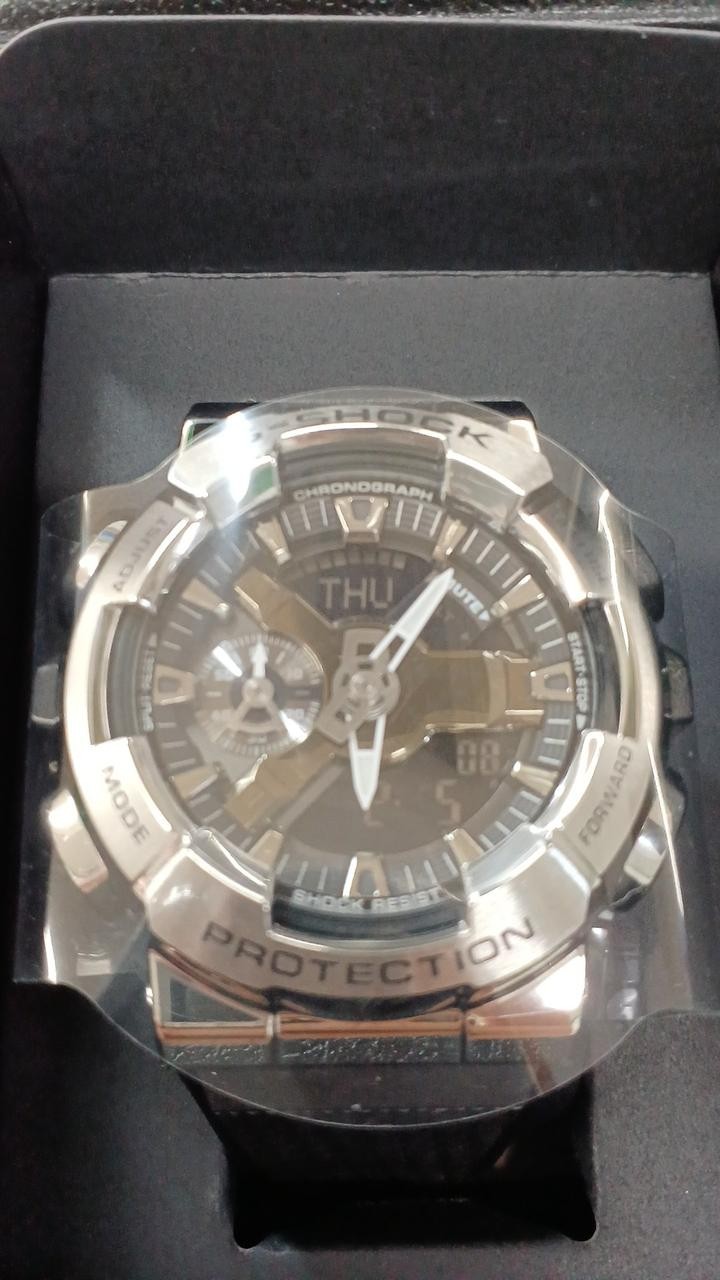 CASIO G-SHOCK GM-110 1AJF Black Men Watch Auth Japan