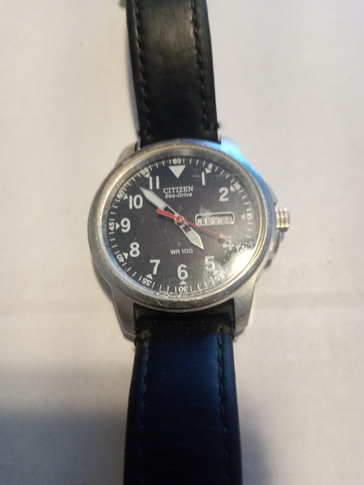 Citizen Men’s Eco-Drive BM8180-03E military-style Men’s watch .Read