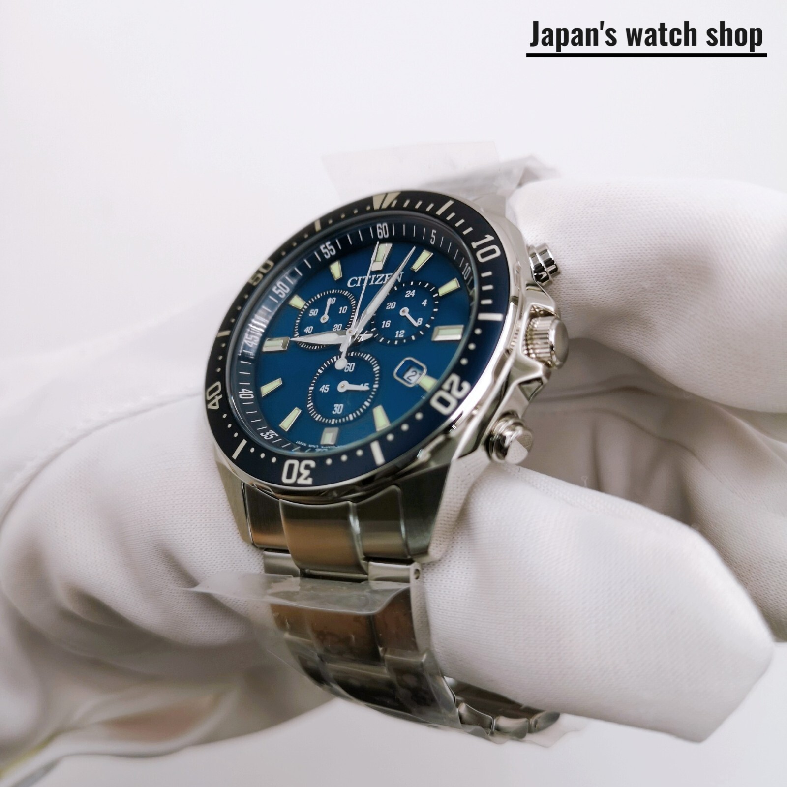 CITIZEN Citizen Collection Eco-Drive VO10-6772F Blue Men’s Watch New in Box