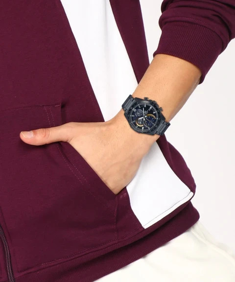 Casio Edifice EFR-571DC-2AVUDF Men’s Chronograph Blue Dial Stainless Steel Watch