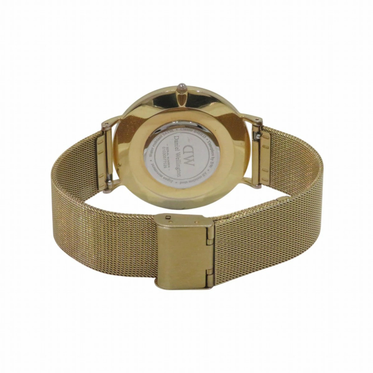 [A1R] Daniel Wellington Wristwatch GP GP Quartz White Dial Elegant [z7w]