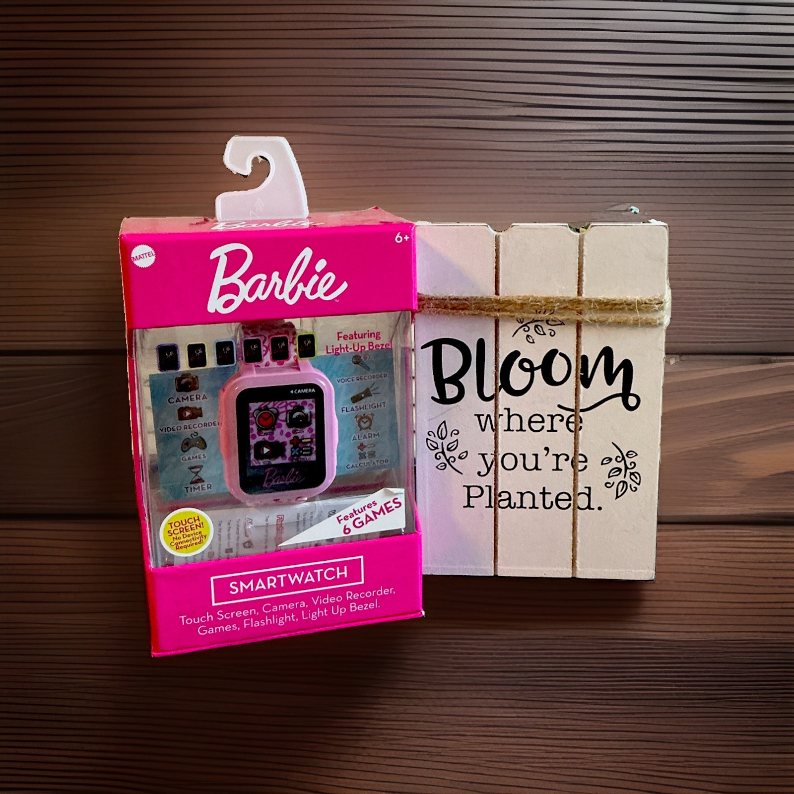 Barbie Smartwatch Touchscreen Camera Games Video Calculator Interactive NEW E237