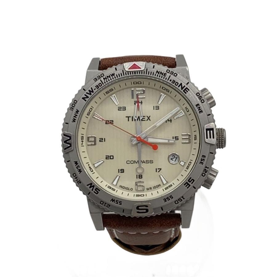 TIMEX T2P287 Case Size 4.3 ×4.3cm Used Watch #41030