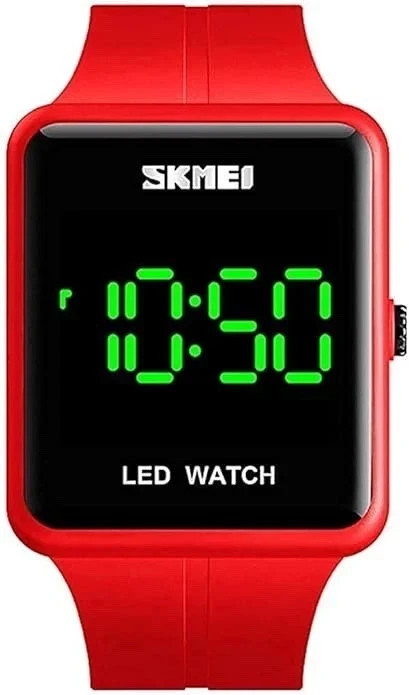 Classic Square Face Unisex Watch Women’s Men’s Digital Outdoor Casual Watch