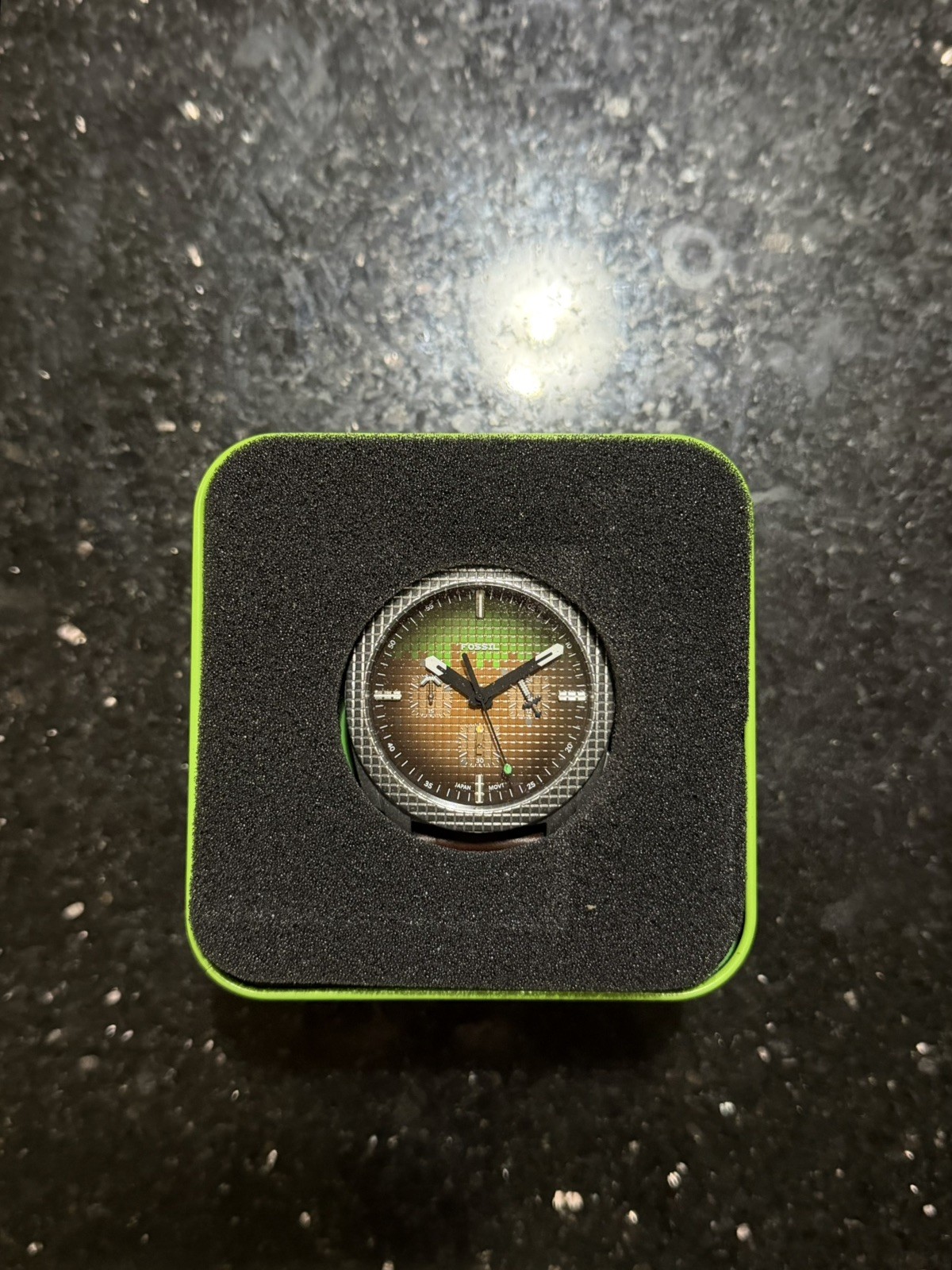 Fossil x Minecraft Grass Block Watch – #193/1825 Limited Edition NEW IN BOX