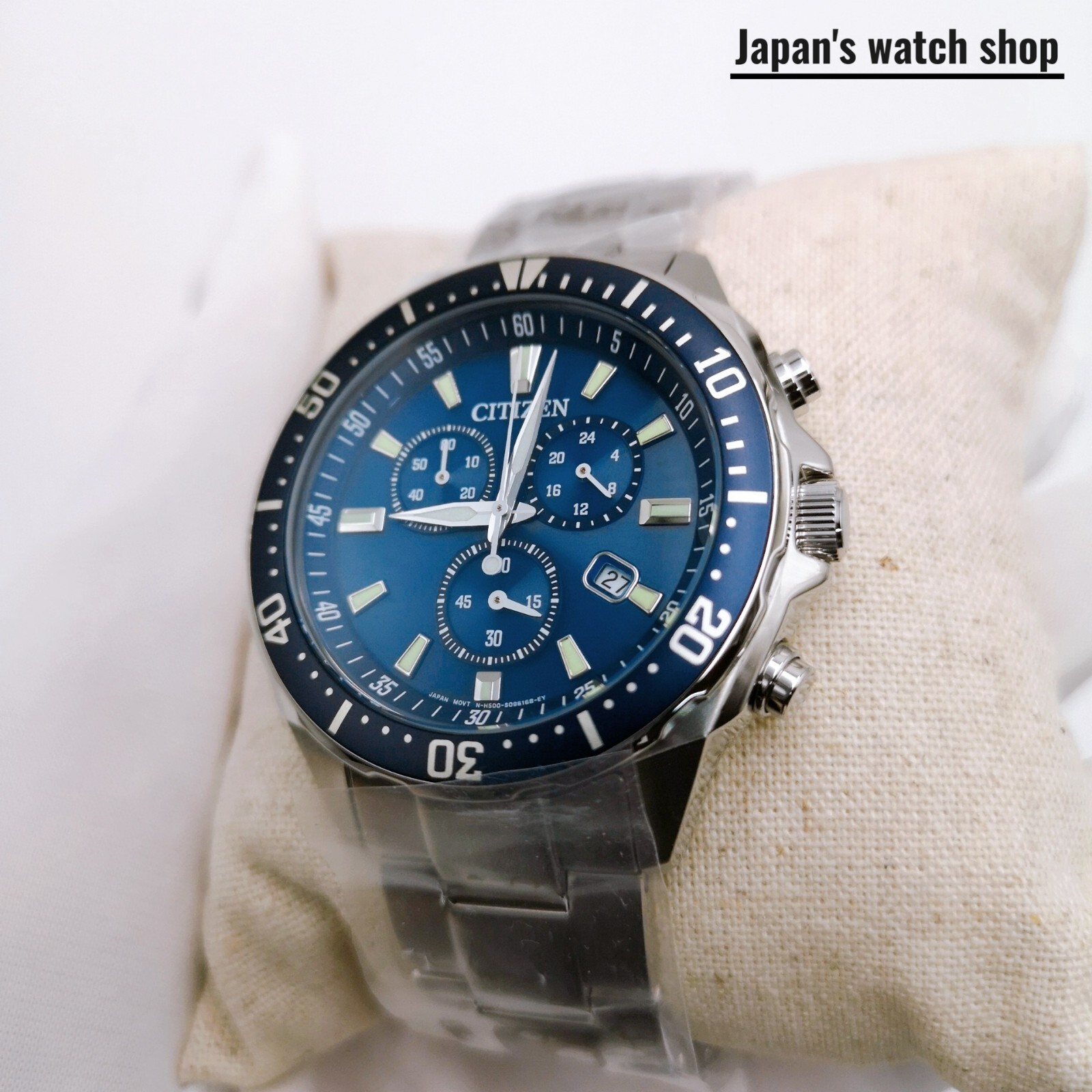 CITIZEN Citizen Collection Eco-Drive VO10-6772F Blue Men’s Watch New in Box