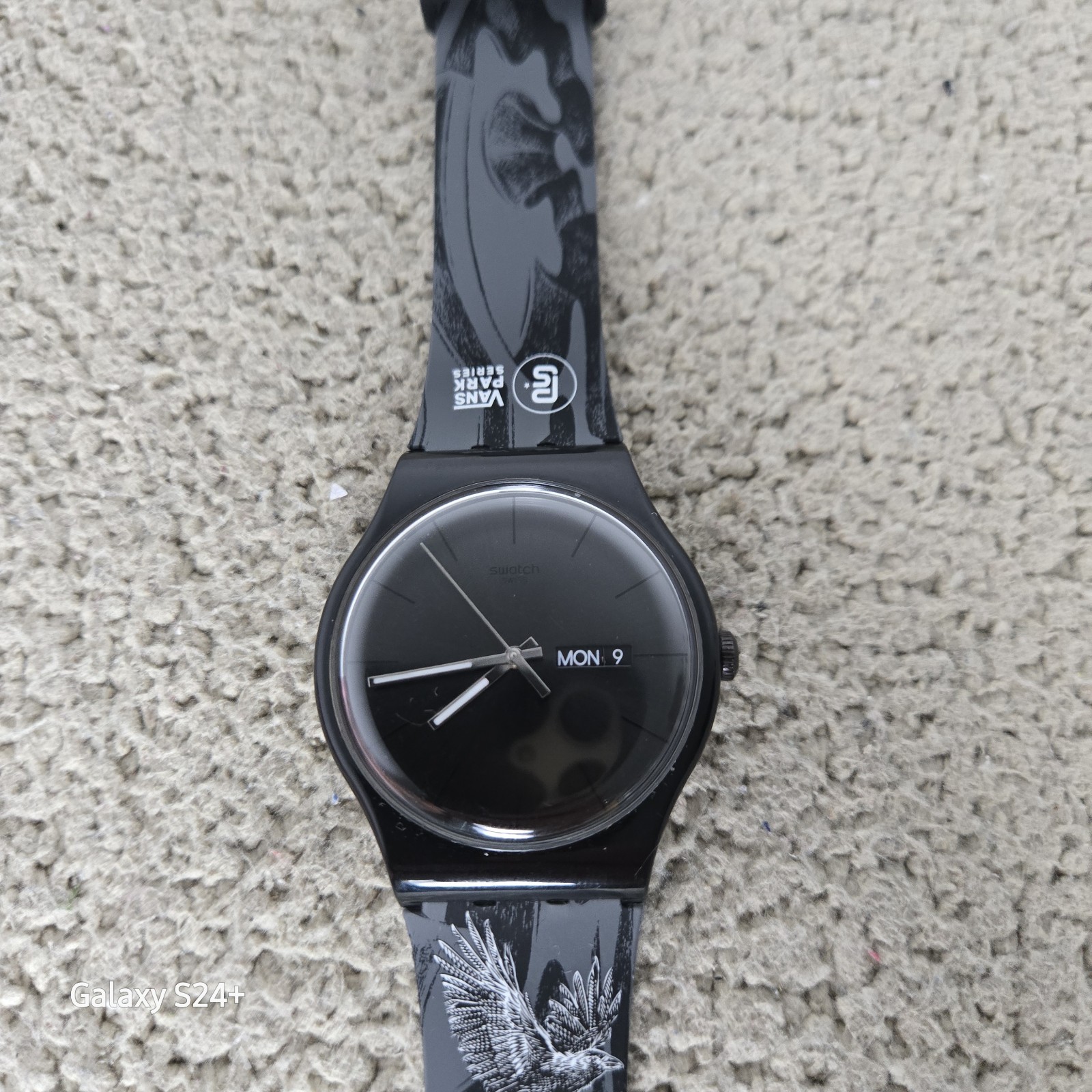 Swatch X Vans Park Series 2019 SUOB708C Black Gray Watch Released On At Event