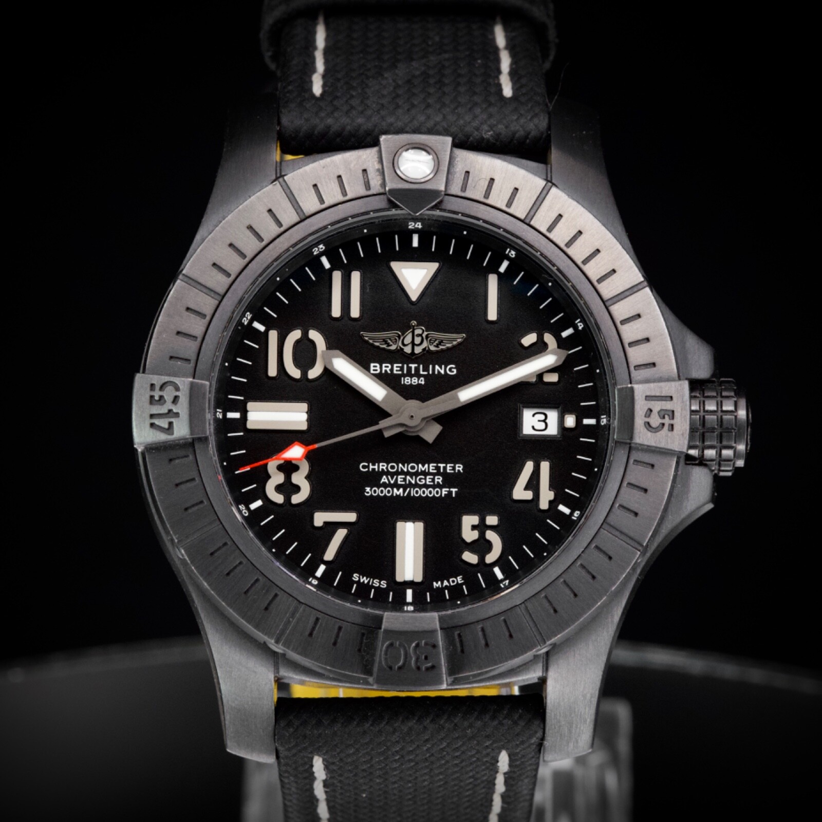 Breitling Avenger 45mm Seawolf Night Mission V17319101B1X2 Full Set