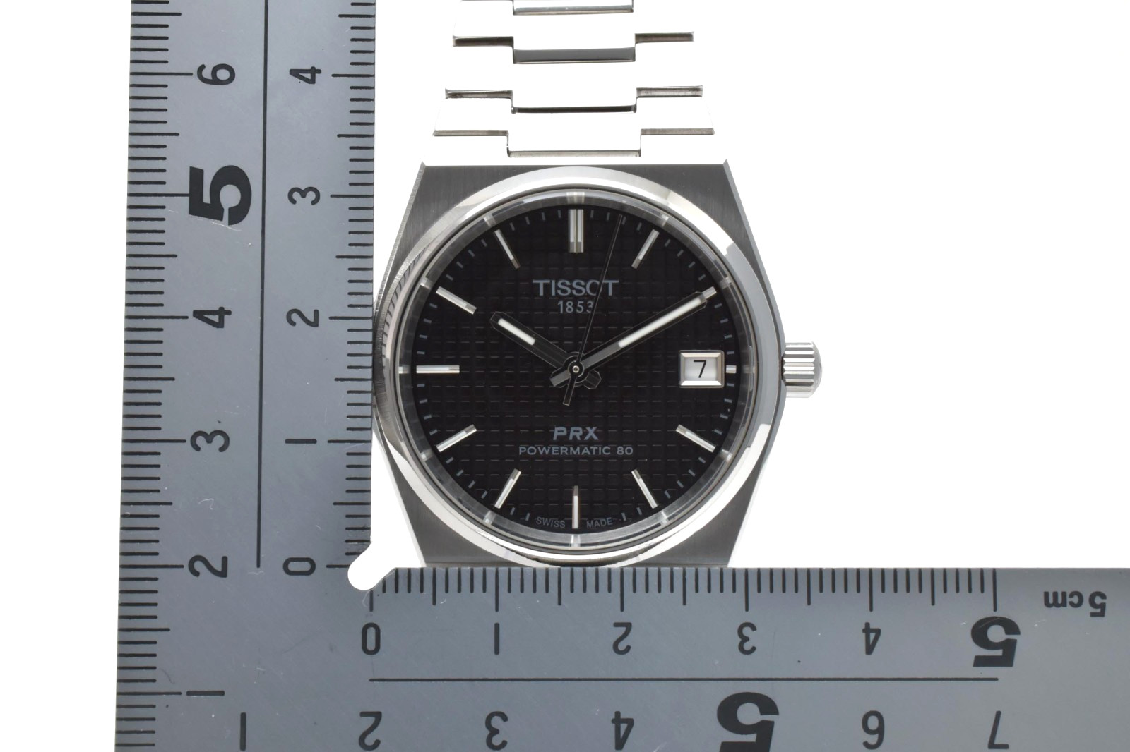 ▶️TISSOT PRX Powermatic 80 T137207 Black Dial Date Men’s Watch Swiss Made