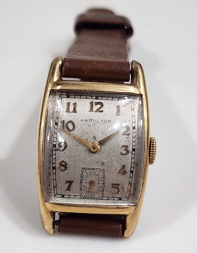Vintage Hamilton Dennis Cal 980 17J Men’s Watch in good Working condition