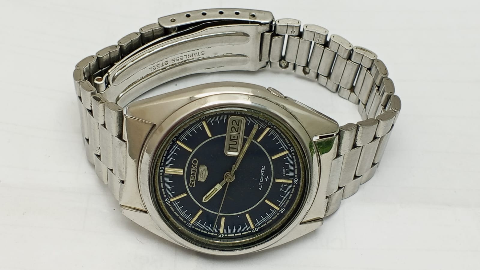 Seiko 5 Automatic 7009-3101 Day/Date Vintage Men’s Watch
