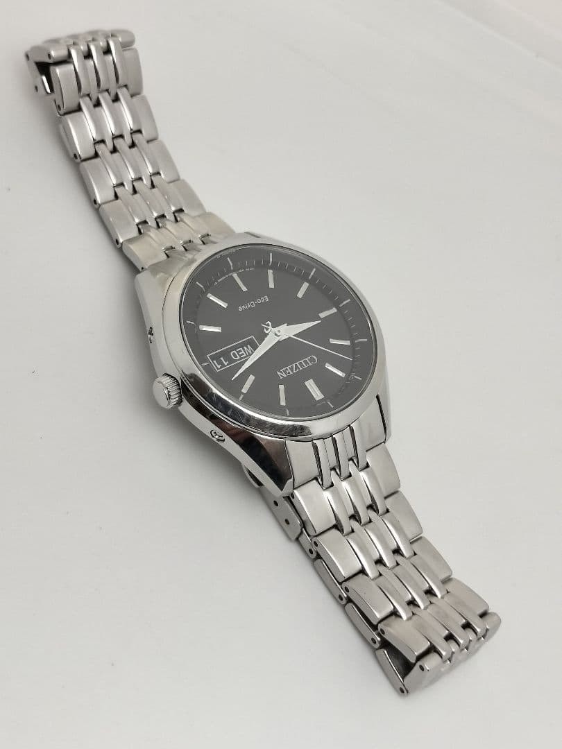 Citizen H100 Solar Radio Wave Watch wrist 18.3cm/7.2in