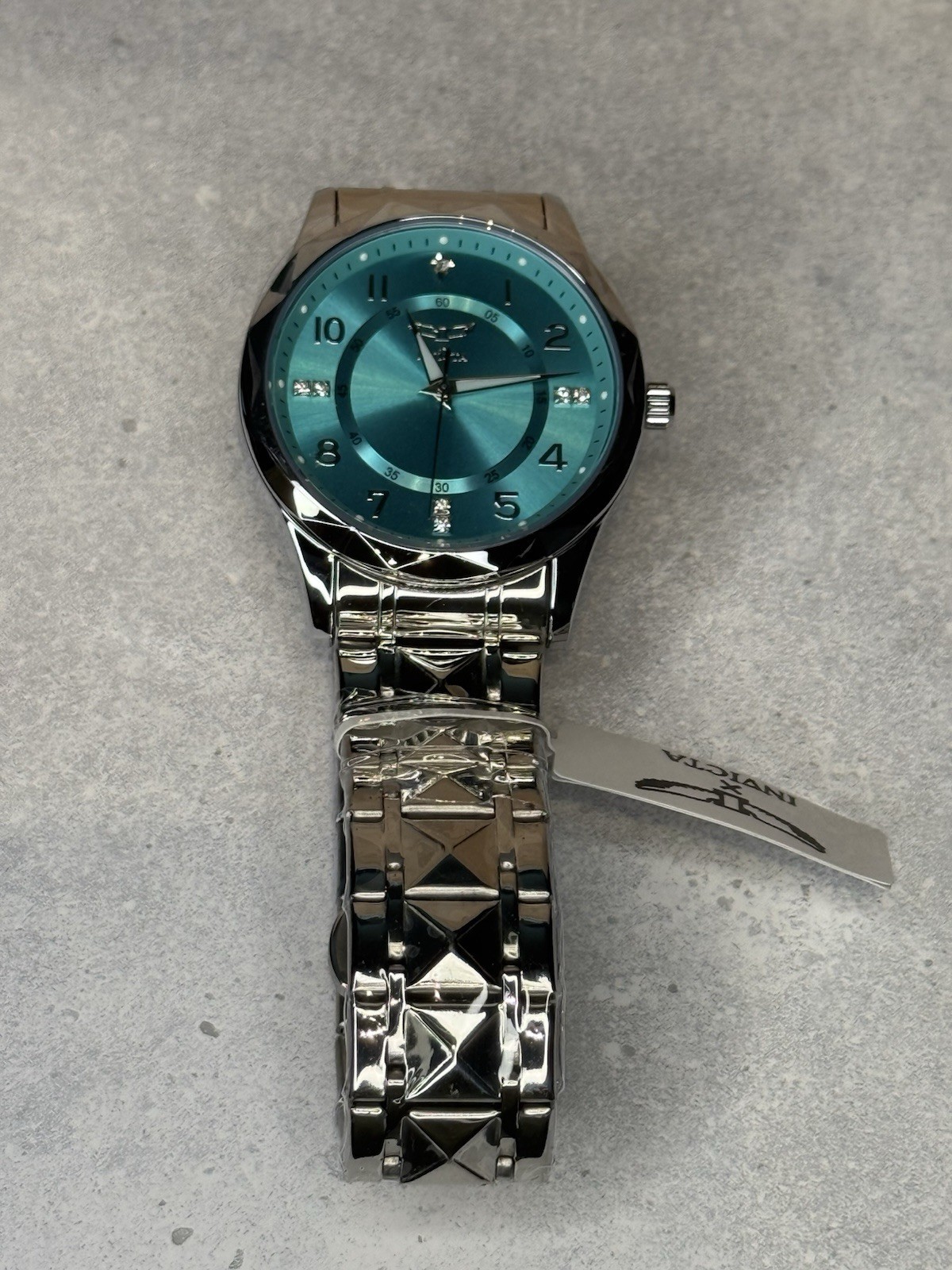 Invicta Men’s Watch 41mm – Teal Sunburst Dial – Brand New with Box