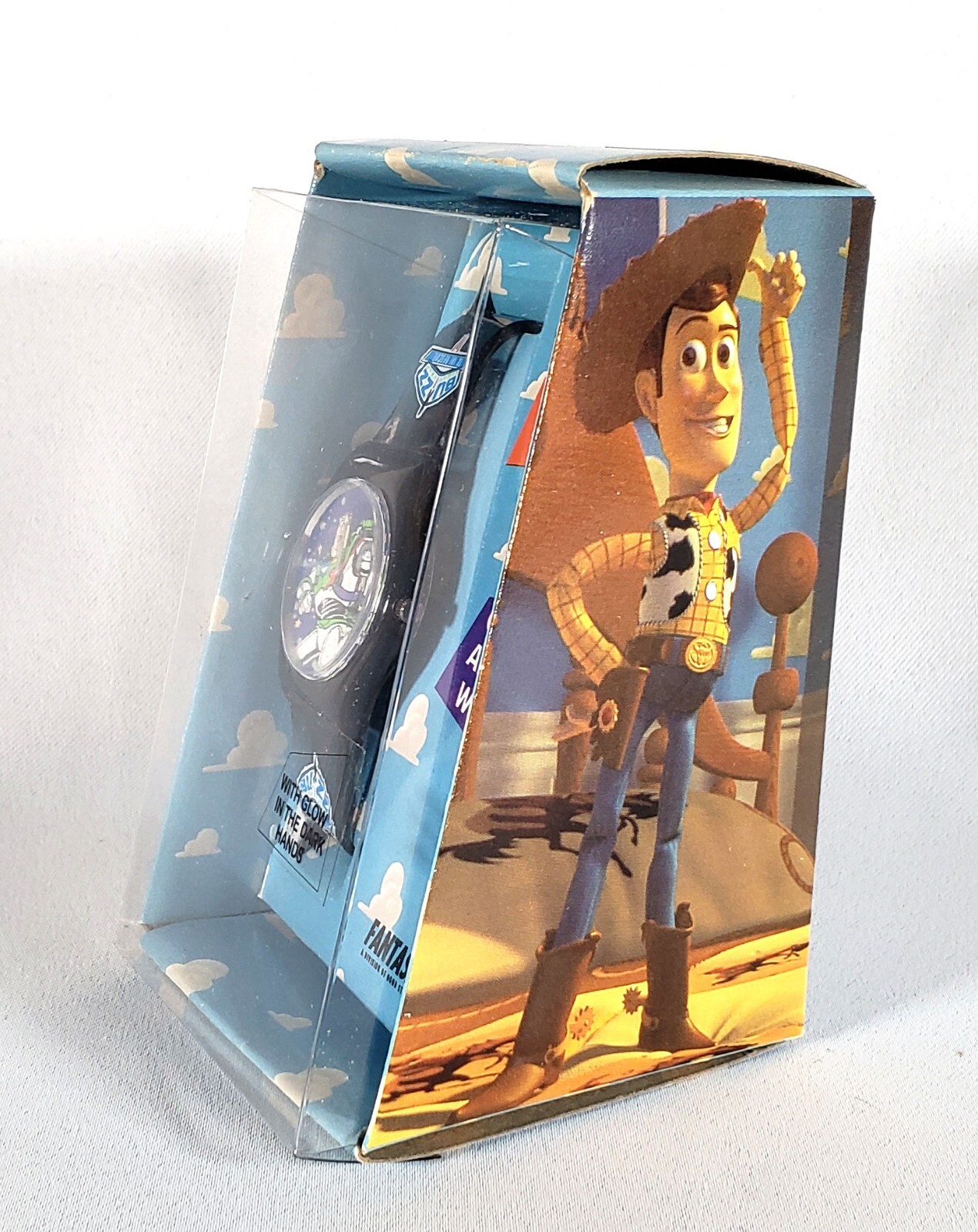 Buzz Lightyear from Toy Story Fantasma Cartoon Movie Character Watch in Box