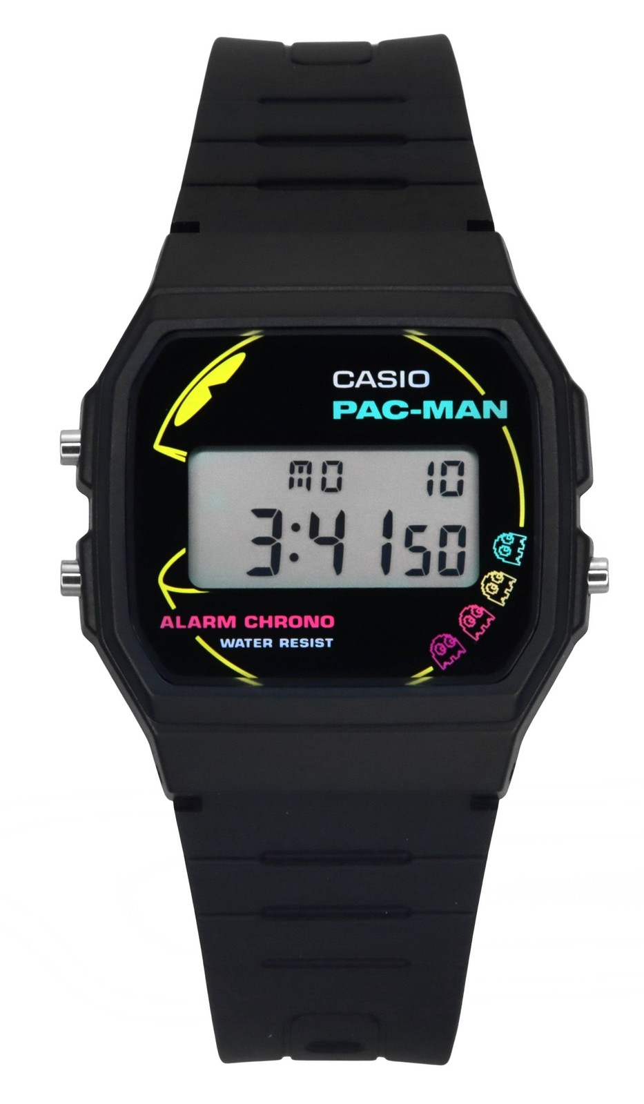 Casio Standard Black Dial Quartz Sports Resin Strap Unisex Watch F-91WPC-1A
