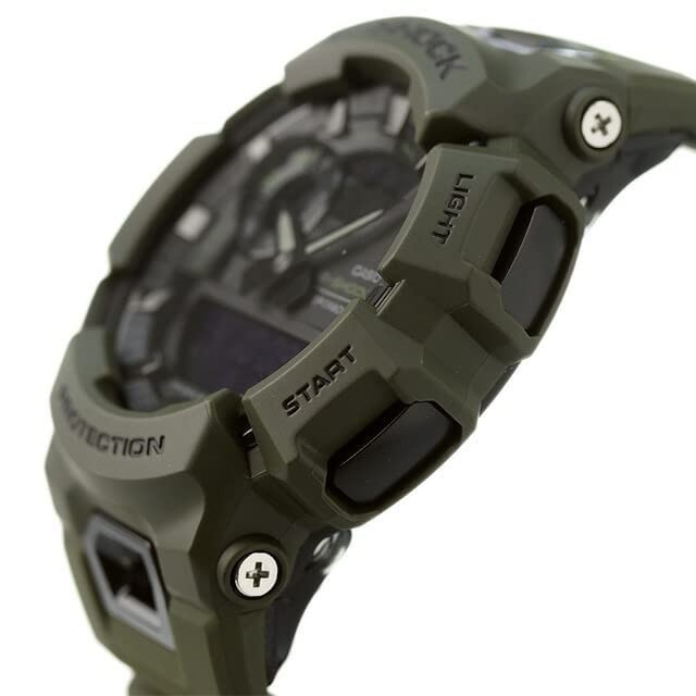 G-Shock G-Squad GBD-900 Series Dark Green Resin Watch | GBA900UU-3A
