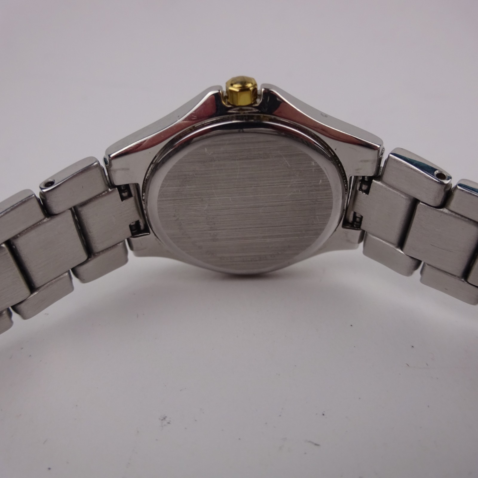 Citizen Ladies Watch & Bracelet Set Silver/Gold Tone 1032-S068614 Box / Papers