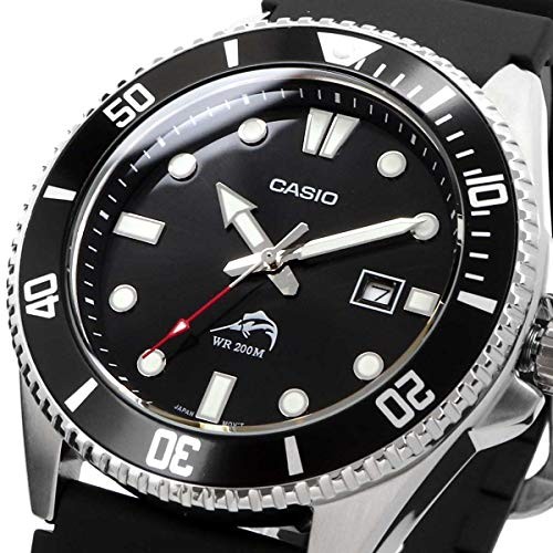 CASIO MDV-106-1AV DURO Marlin Diver Watch 200M Men’s Analog Black New Y862688