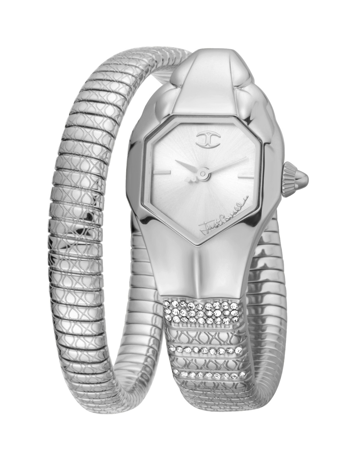 Just Cavalli Women’s Snake 316L Stainless Steel Watch