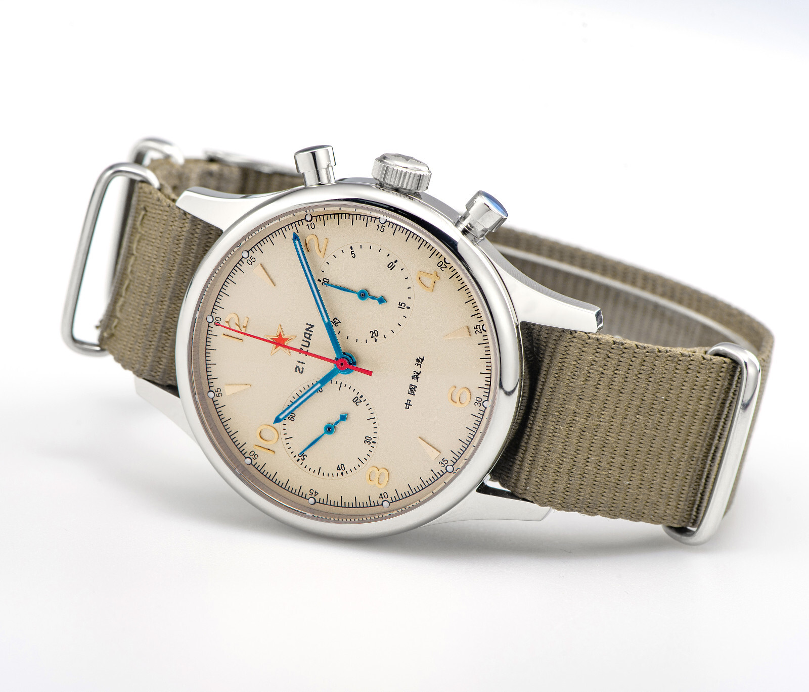 SEAGULL 1963 40mm 2024 Sapphire Upgrade Mechanical Chronograph watch SU1963RD40N