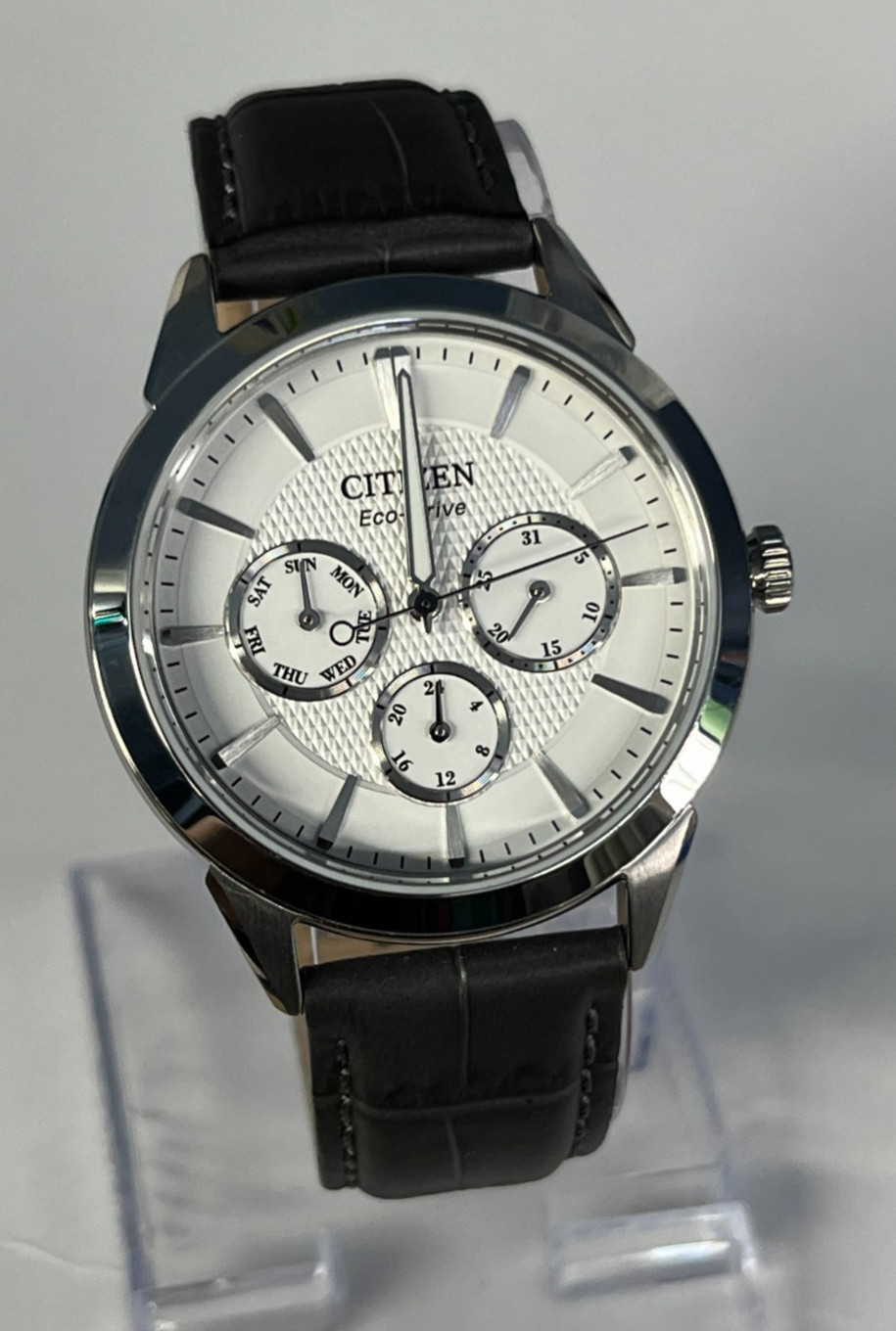 Citizen Rolan Multifunction Eco-Drive Silver Dial Men’s Watch BU2110-01A READ