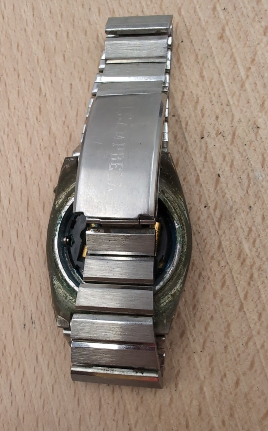 Vintage LED Watch Made In Hong Kong For Parts Restoration