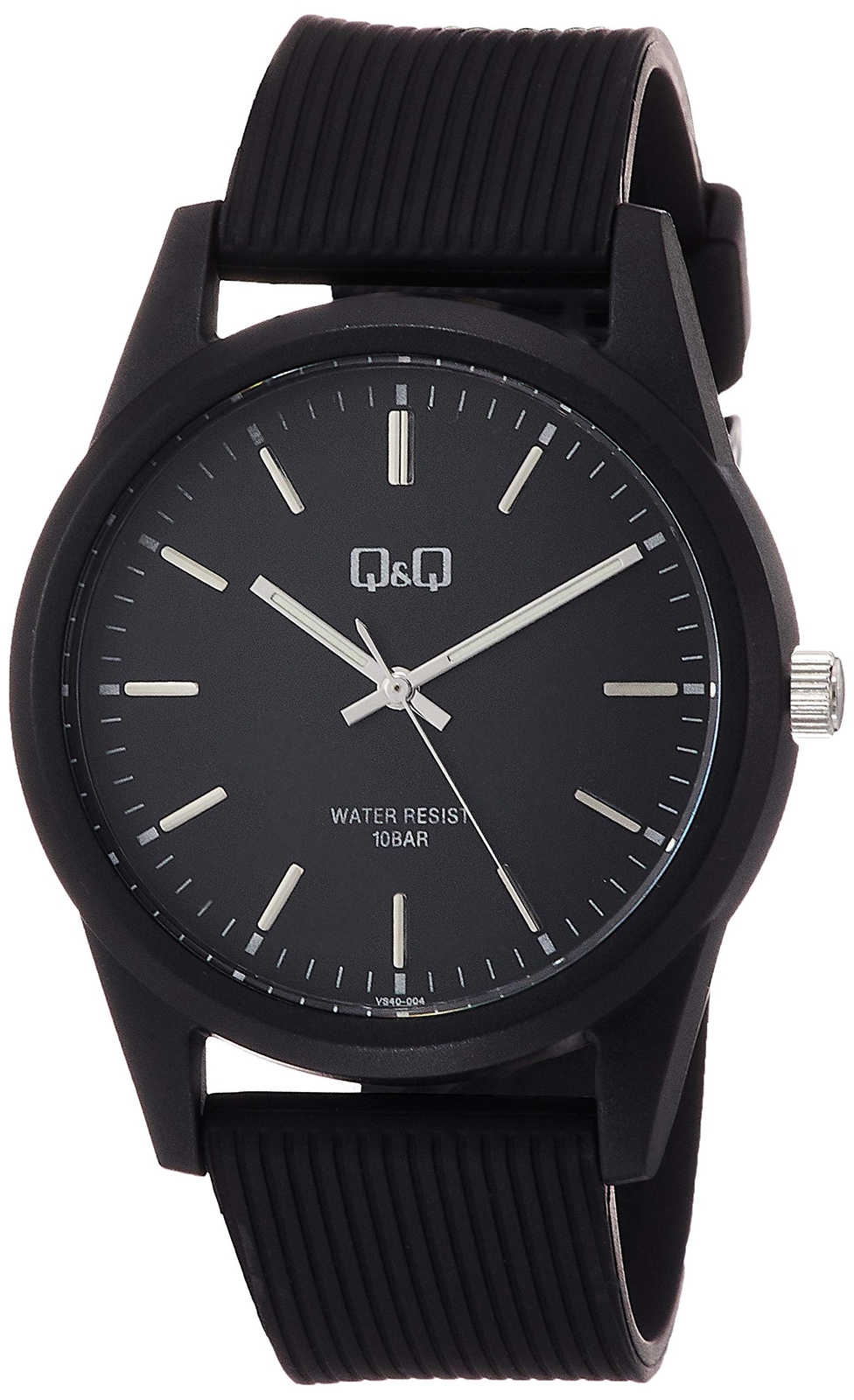 Citizen Q&Q watch analog waterproof VS40-004 men’s black