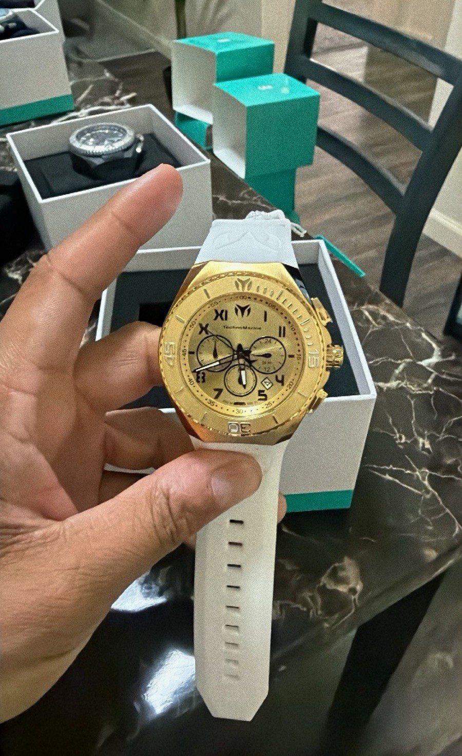 TechnoMarine original para caballeros! De 48 Mm